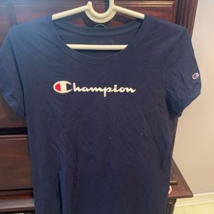 Navy blue champion tee